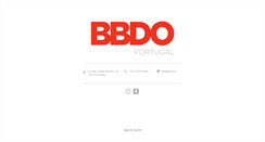 Desktop Screenshot of bbdo.pt