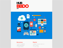 Tablet Screenshot of hub.bbdo.es