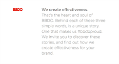 Desktop Screenshot of bbdo.be